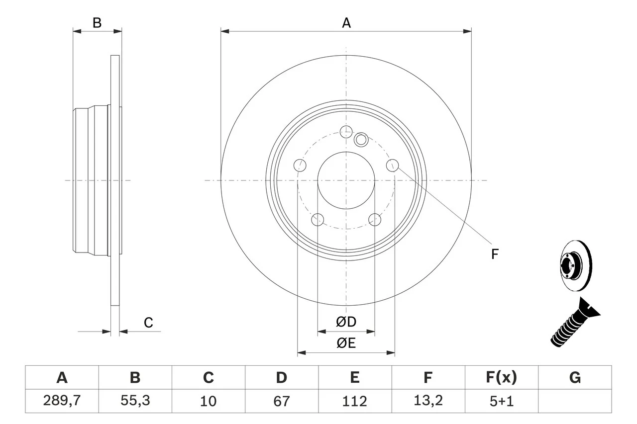 Disc frana