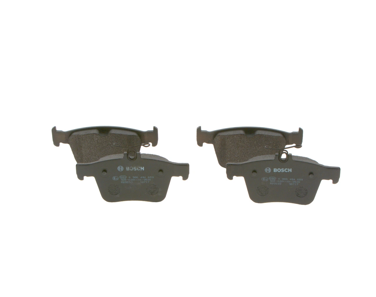 Set placute frana