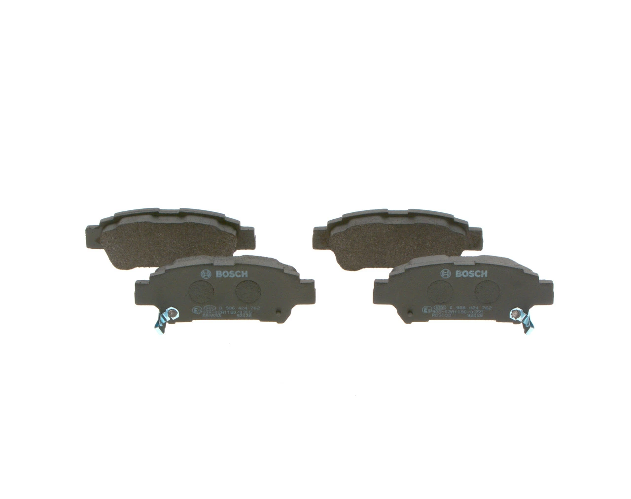 Set placute frana