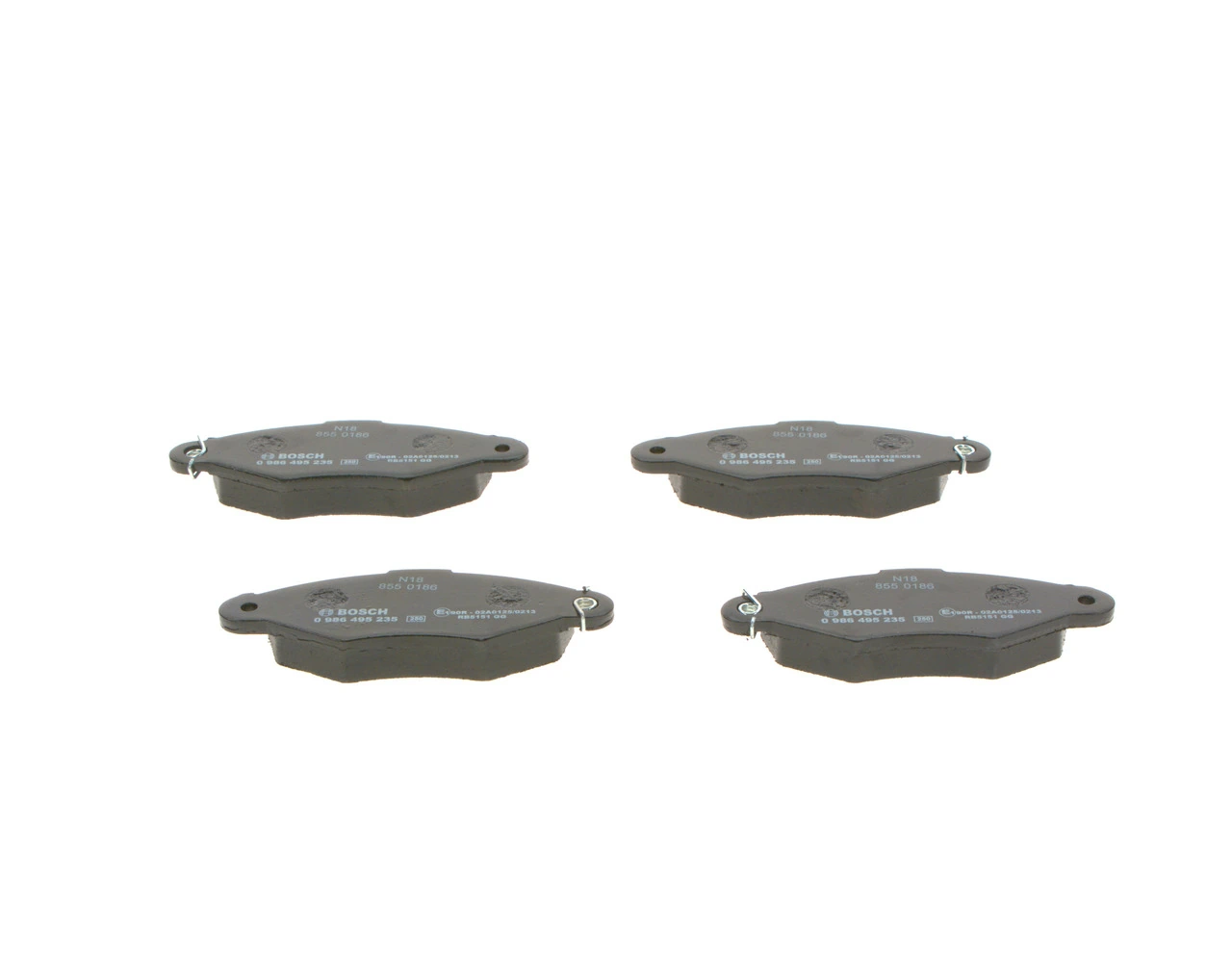 Set placute frana