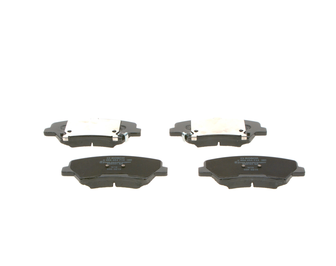 Set placute frana