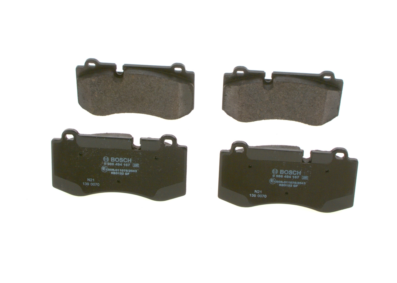Set placute frana