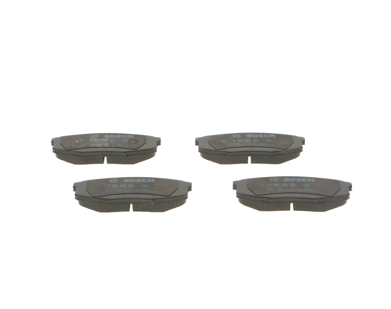 Set placute frana