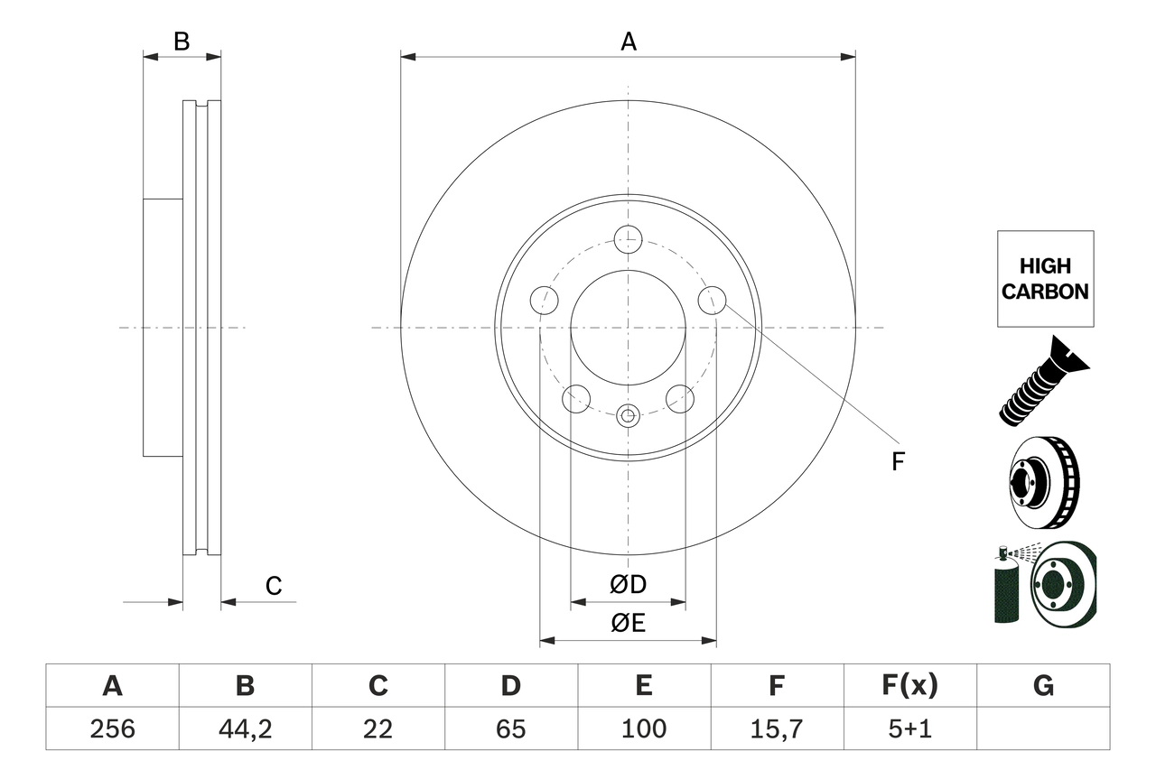 Disc frana