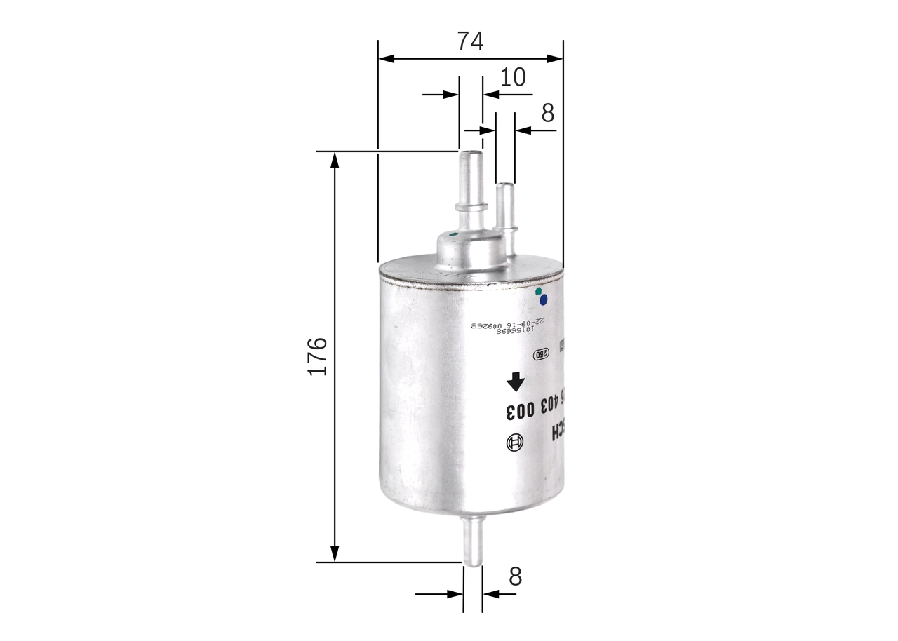 Filtru combustibil
