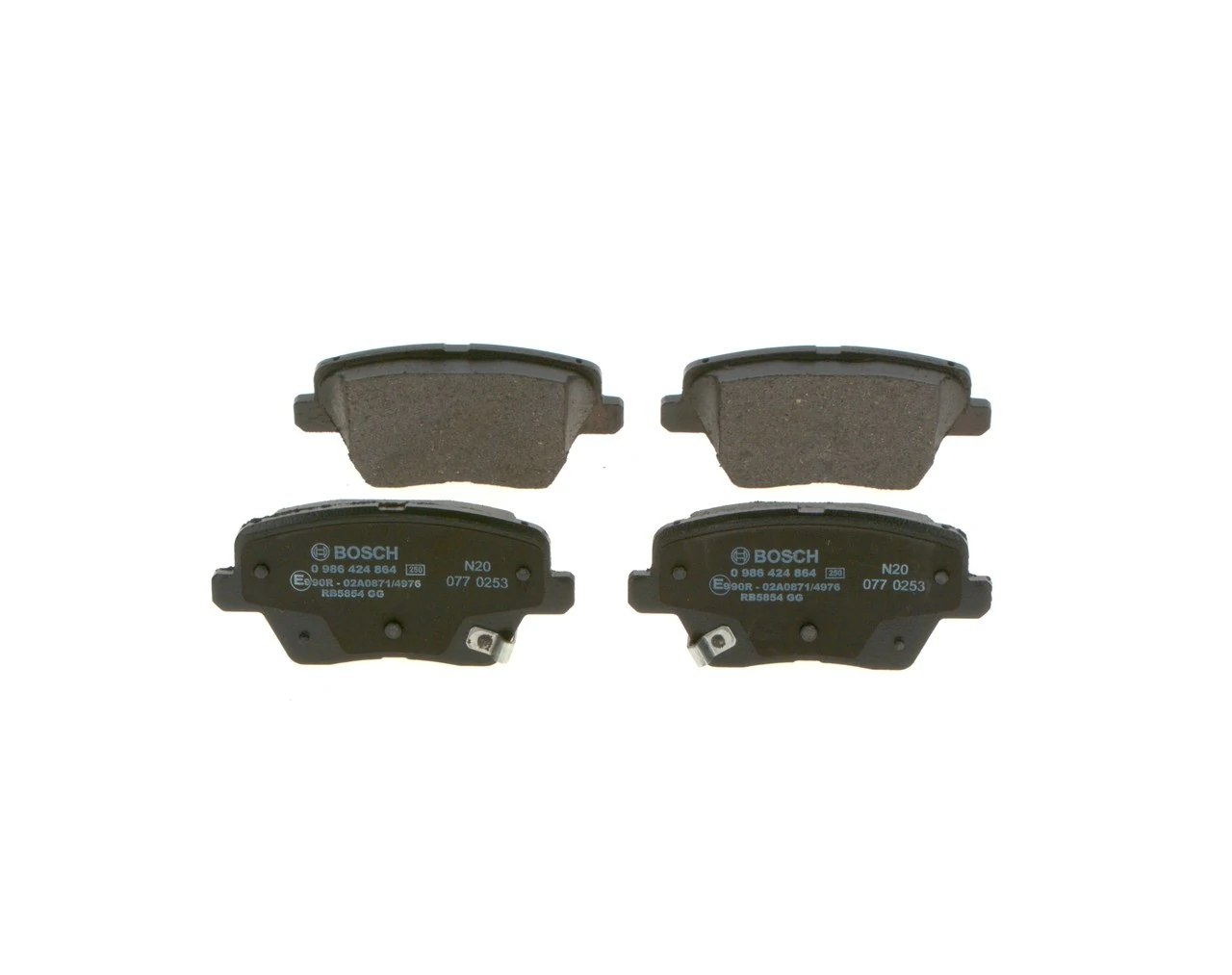 Set placute frana
