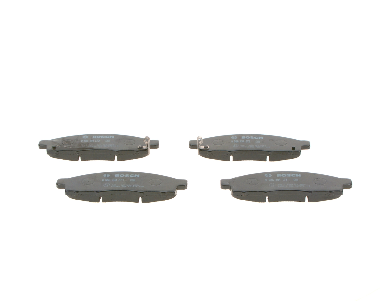 Set placute frana