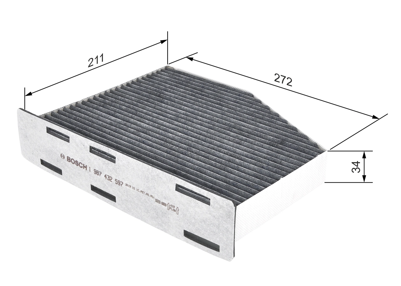 Filtru aer habitaclu