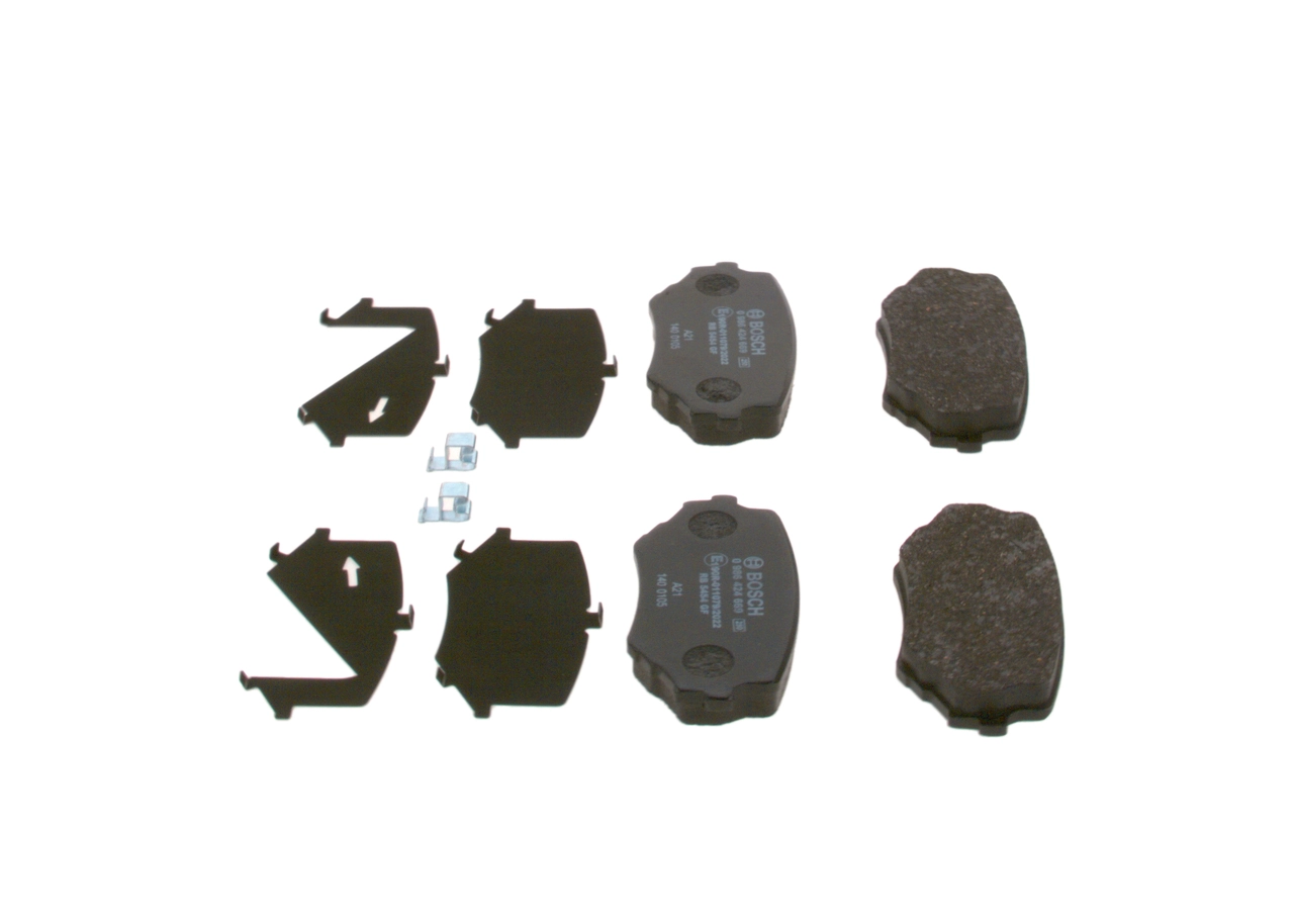 Set placute frana