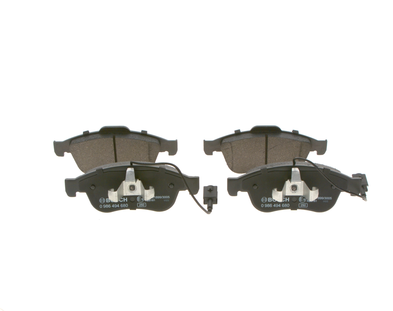 Set placute frana