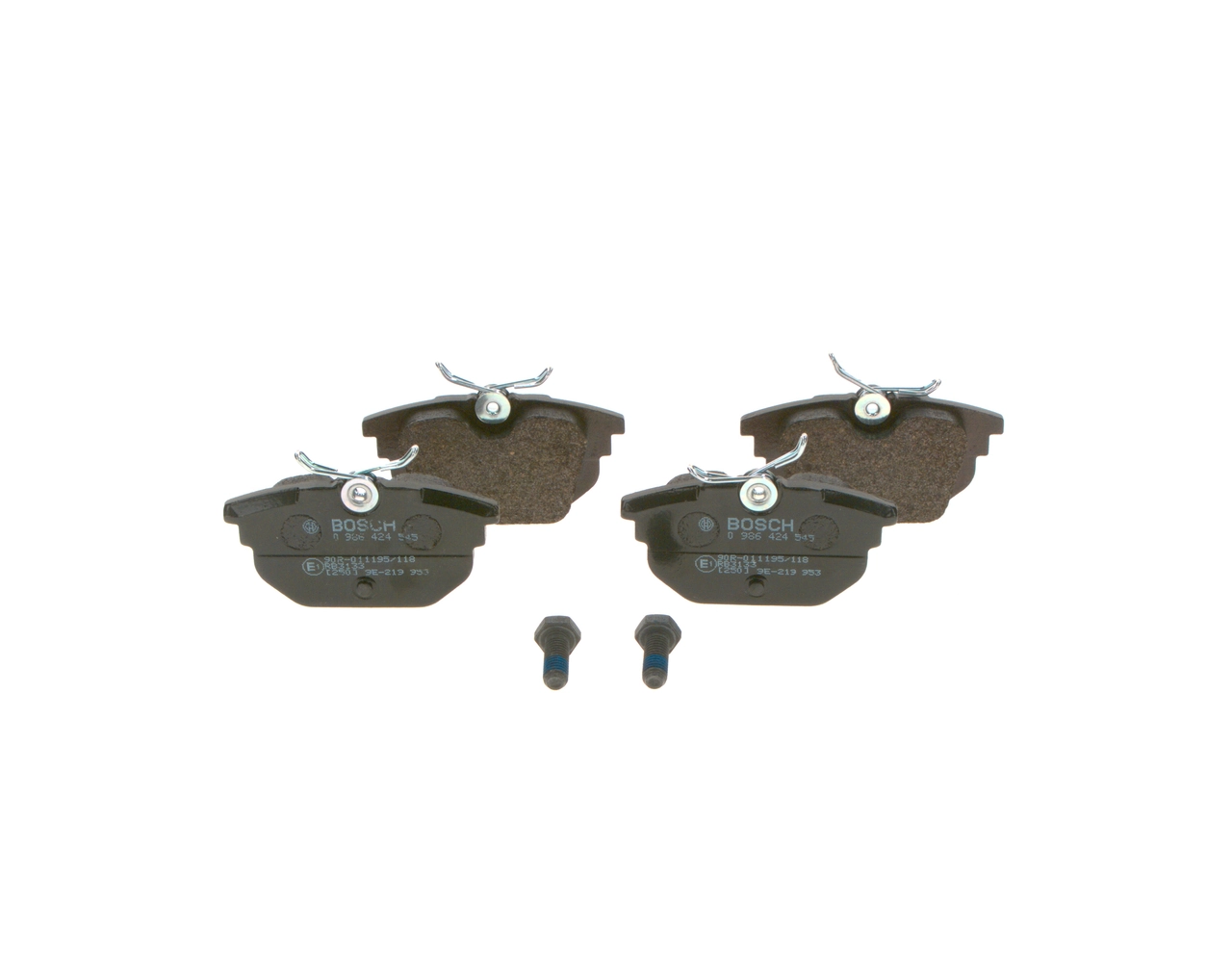 Set placute frana