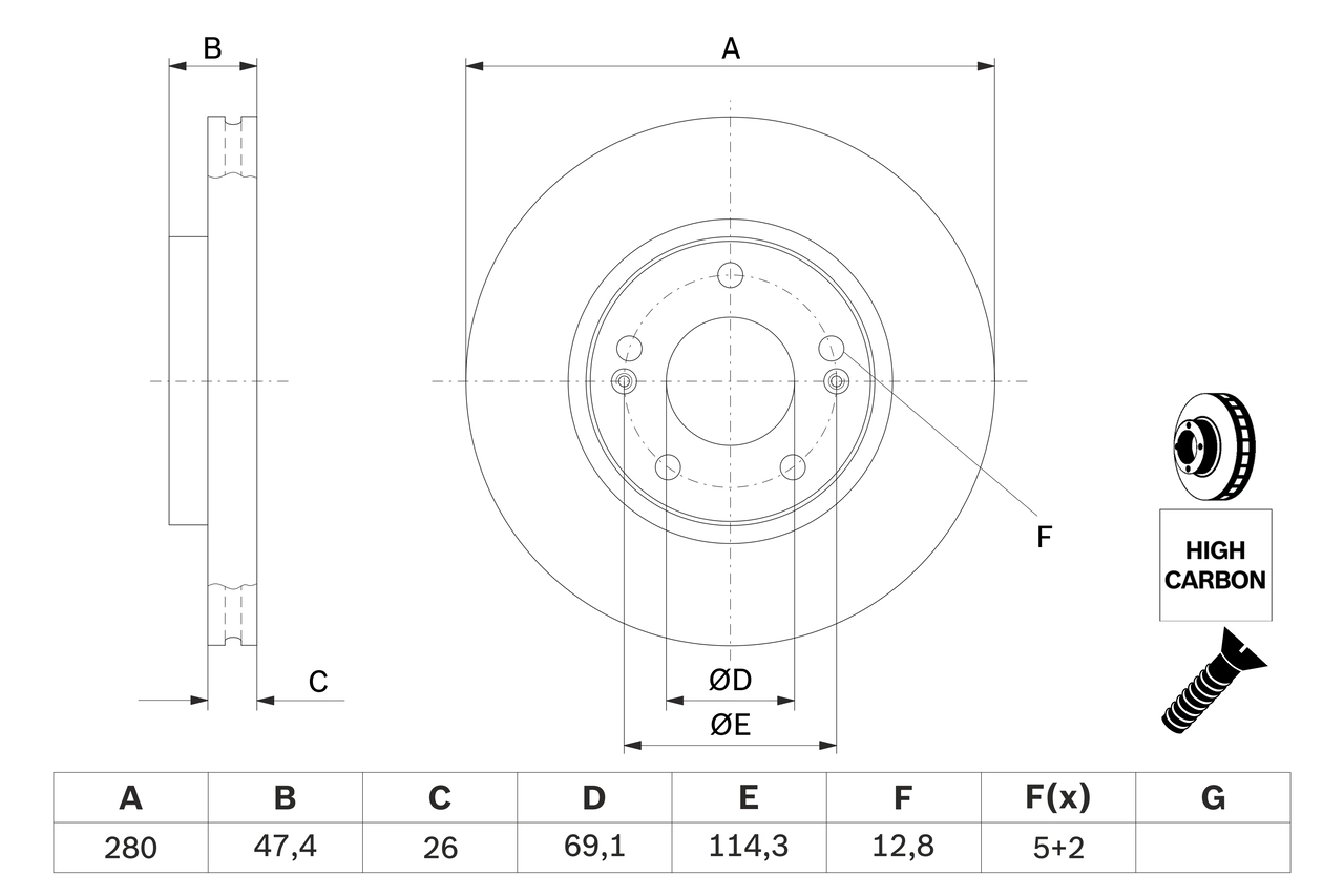 Disc frana