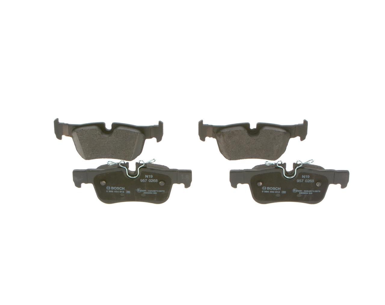 Set placute frana