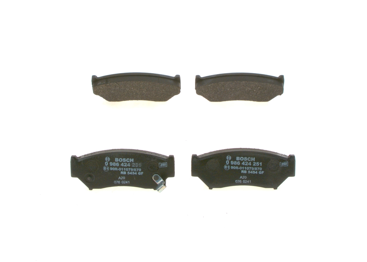 Set placute frana
