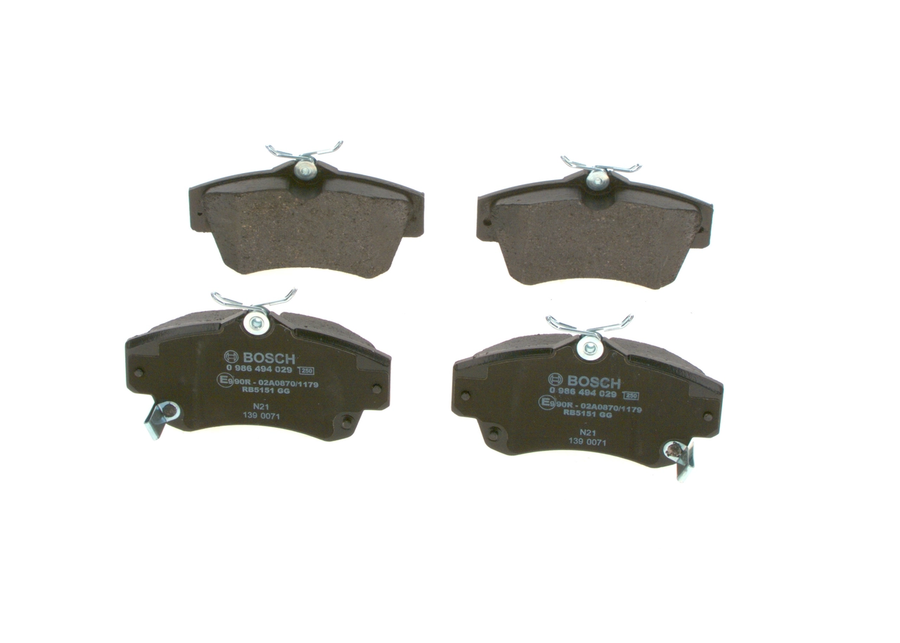 Set placute frana