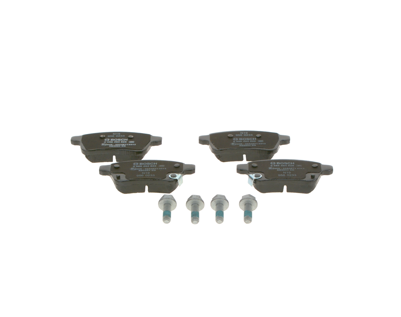 Set placute frana