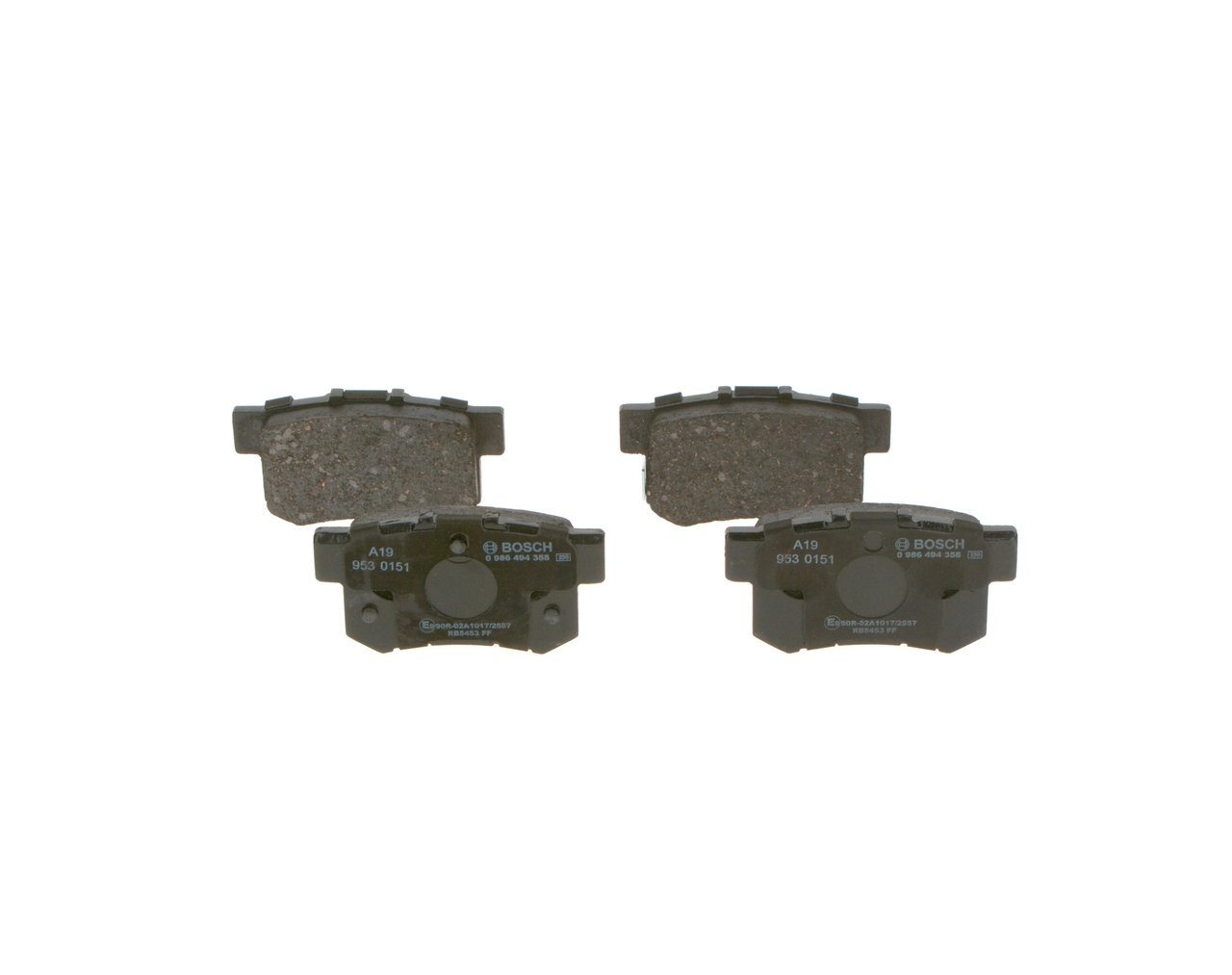 Set placute frana