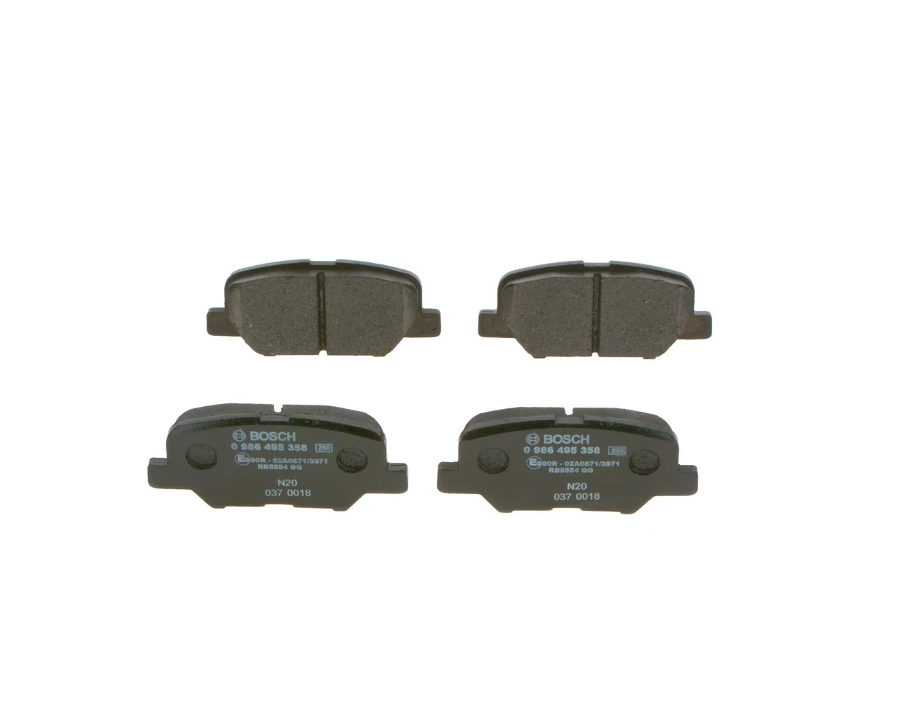 Set placute frana