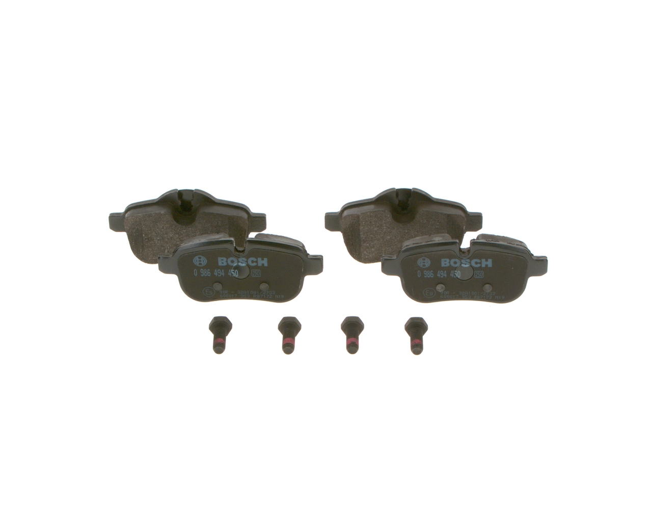 Set placute frana