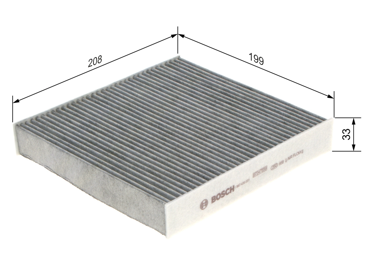 Filtru aer habitaclu