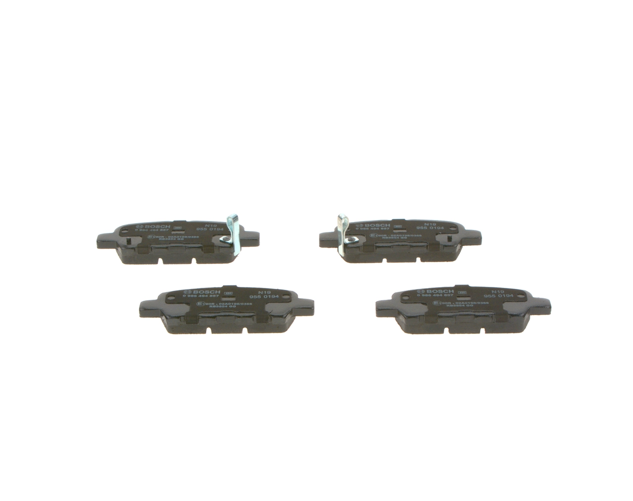 Set placute frana