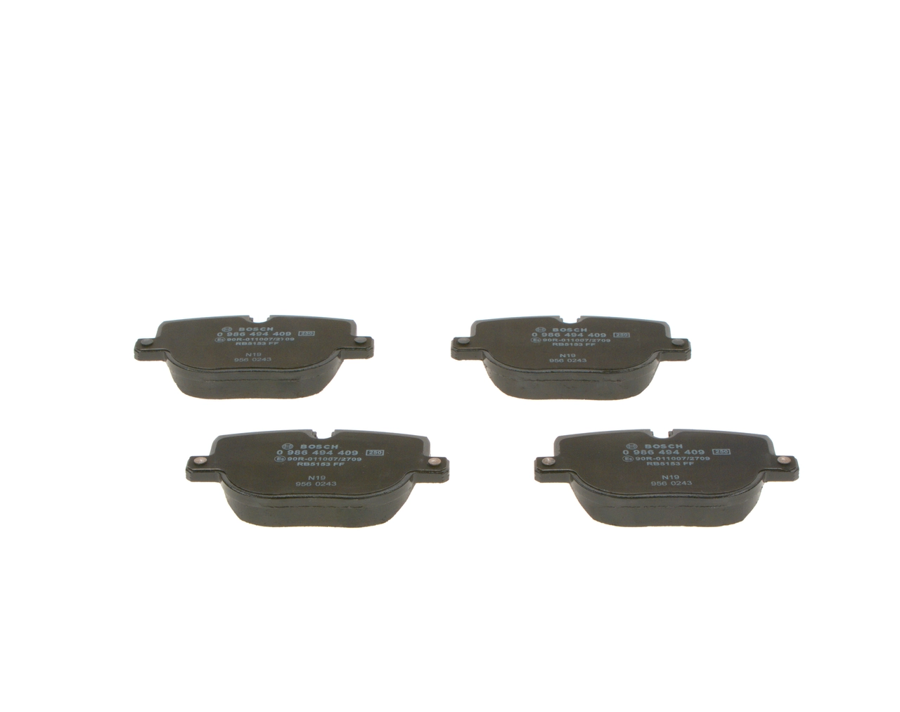 Set placute frana
