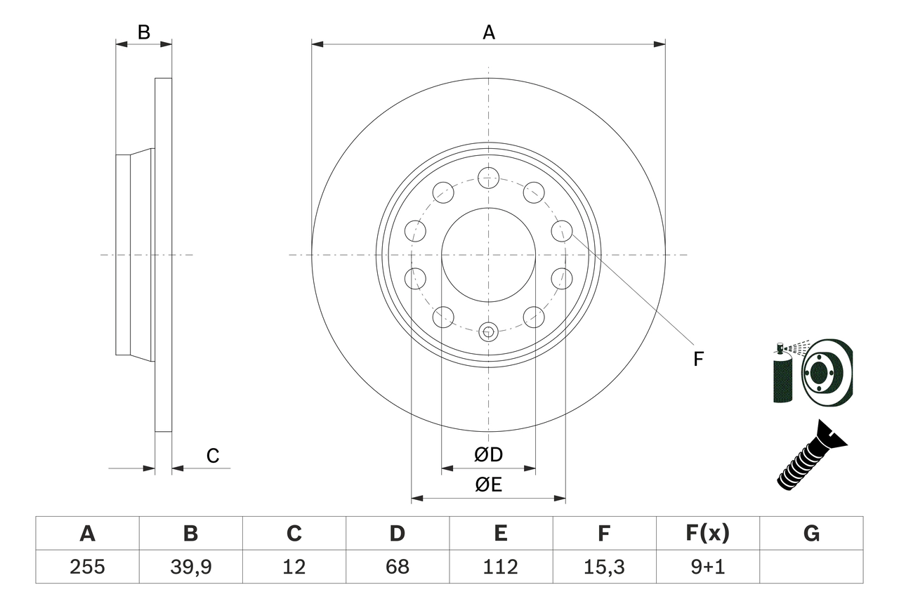 Disc frana