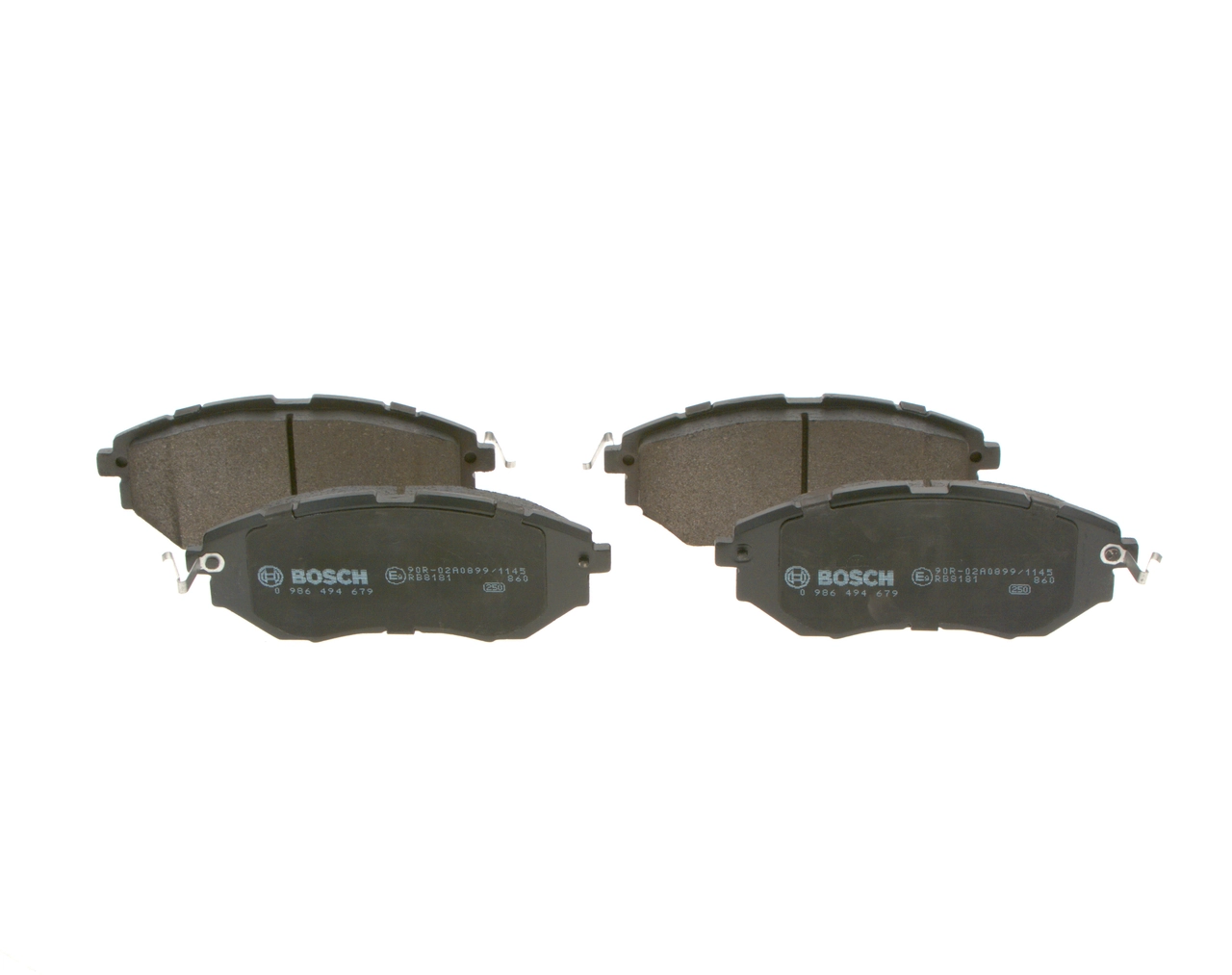 Set placute frana