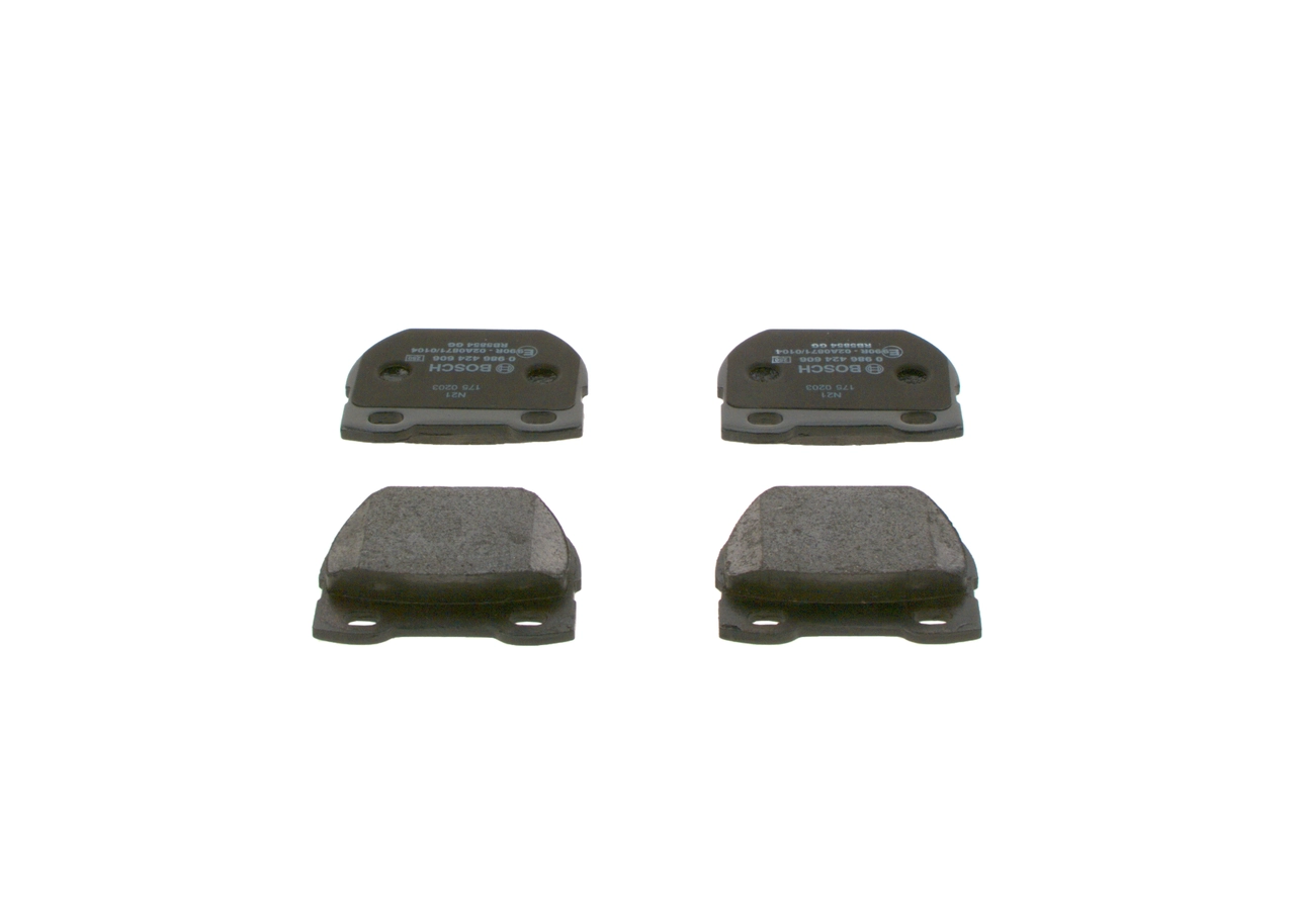 Set placute frana