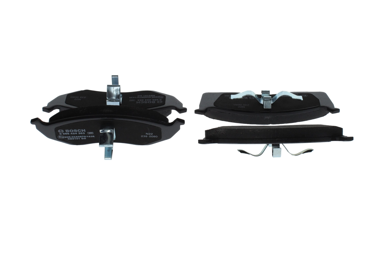 Set placute frana