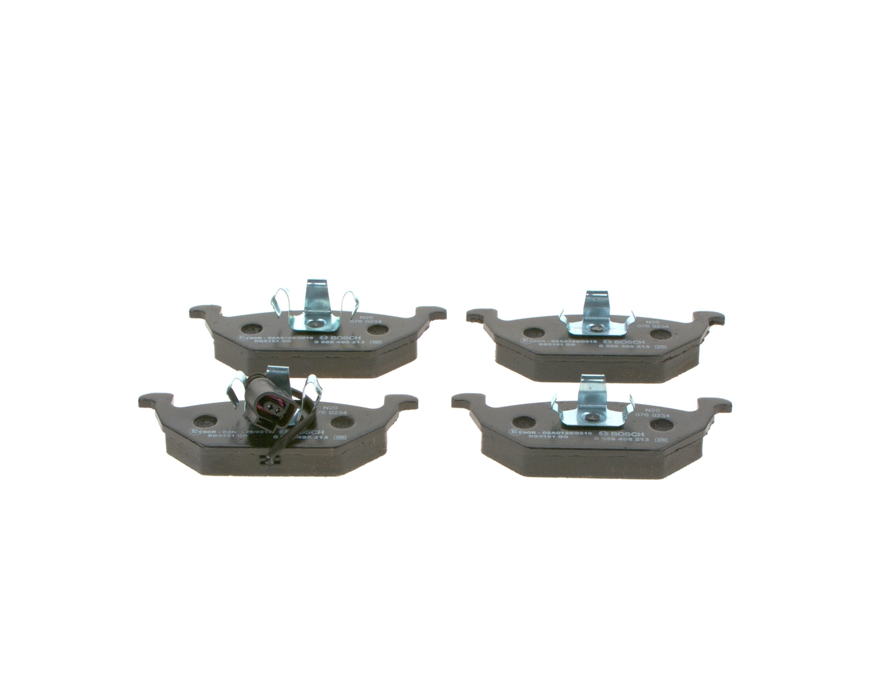 Set placute frana