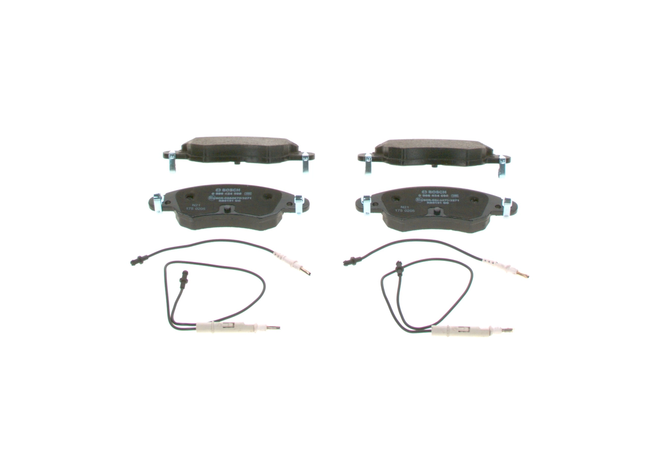 Set placute frana