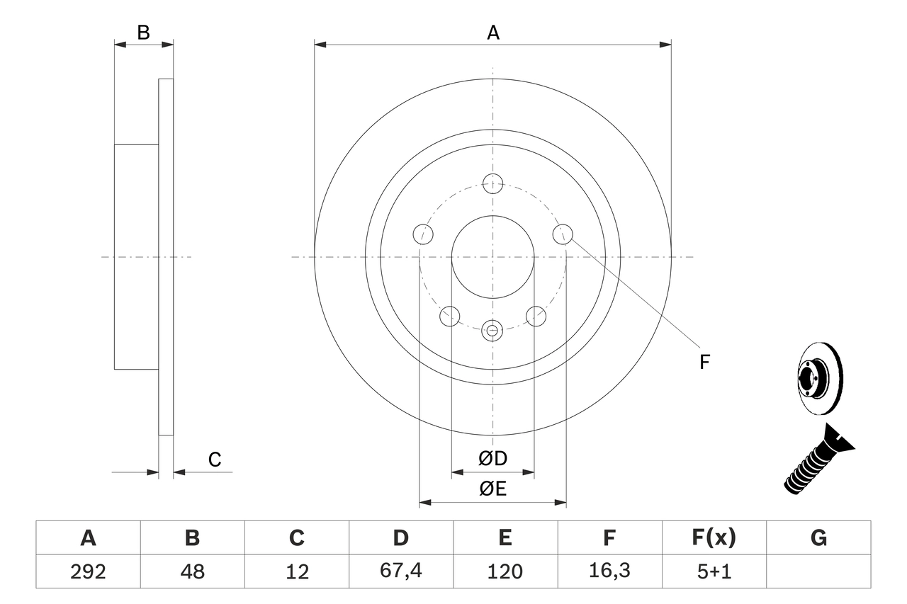 Disc frana