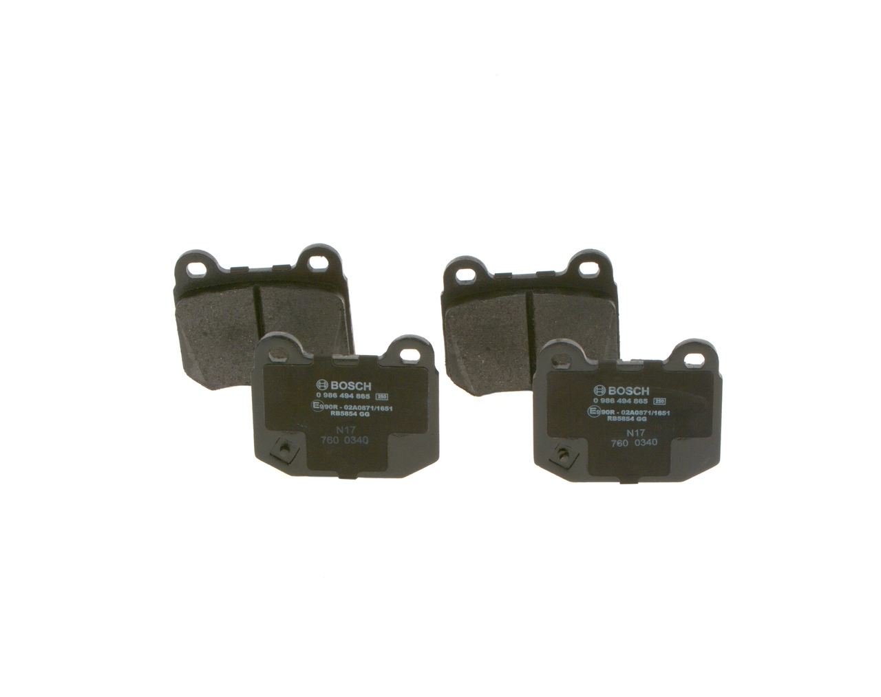 Set placute frana