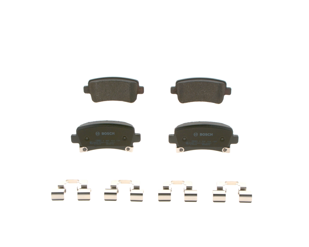 Set placute frana