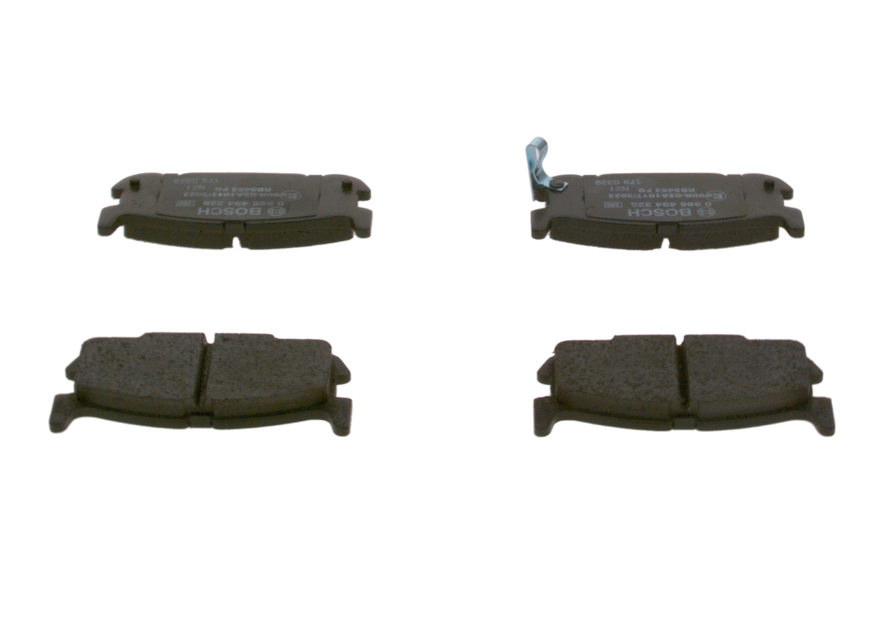 Set placute frana
