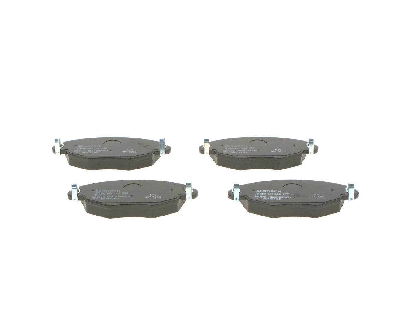 Set placute frana