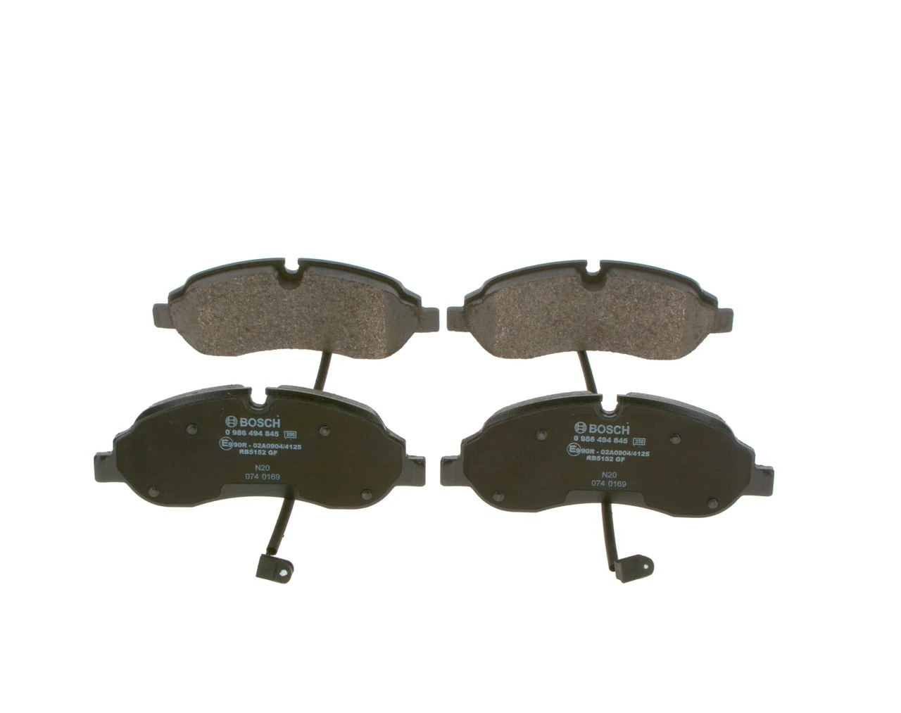 Set placute frana