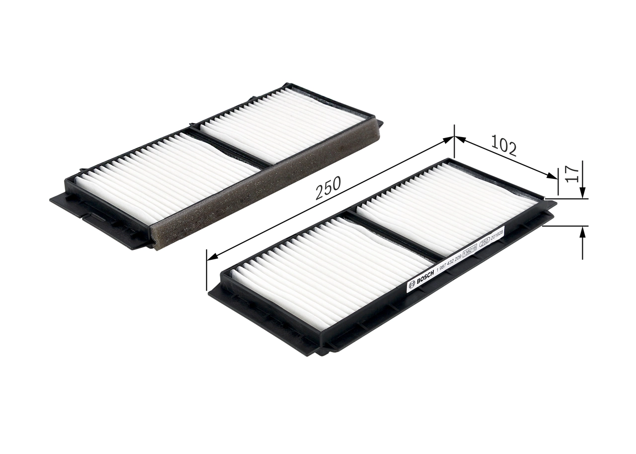 Filtru aer habitaclu
