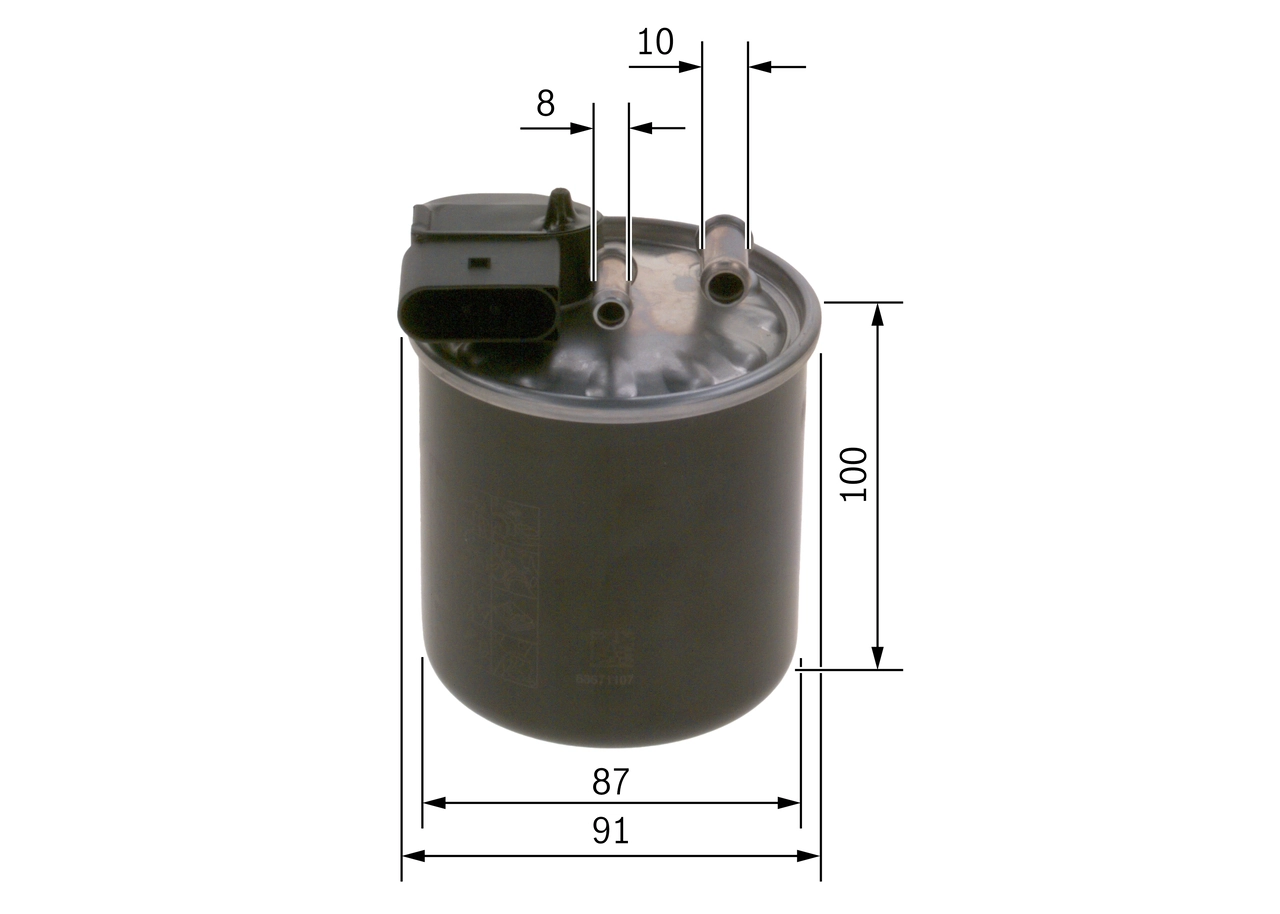 Filtru combustibil