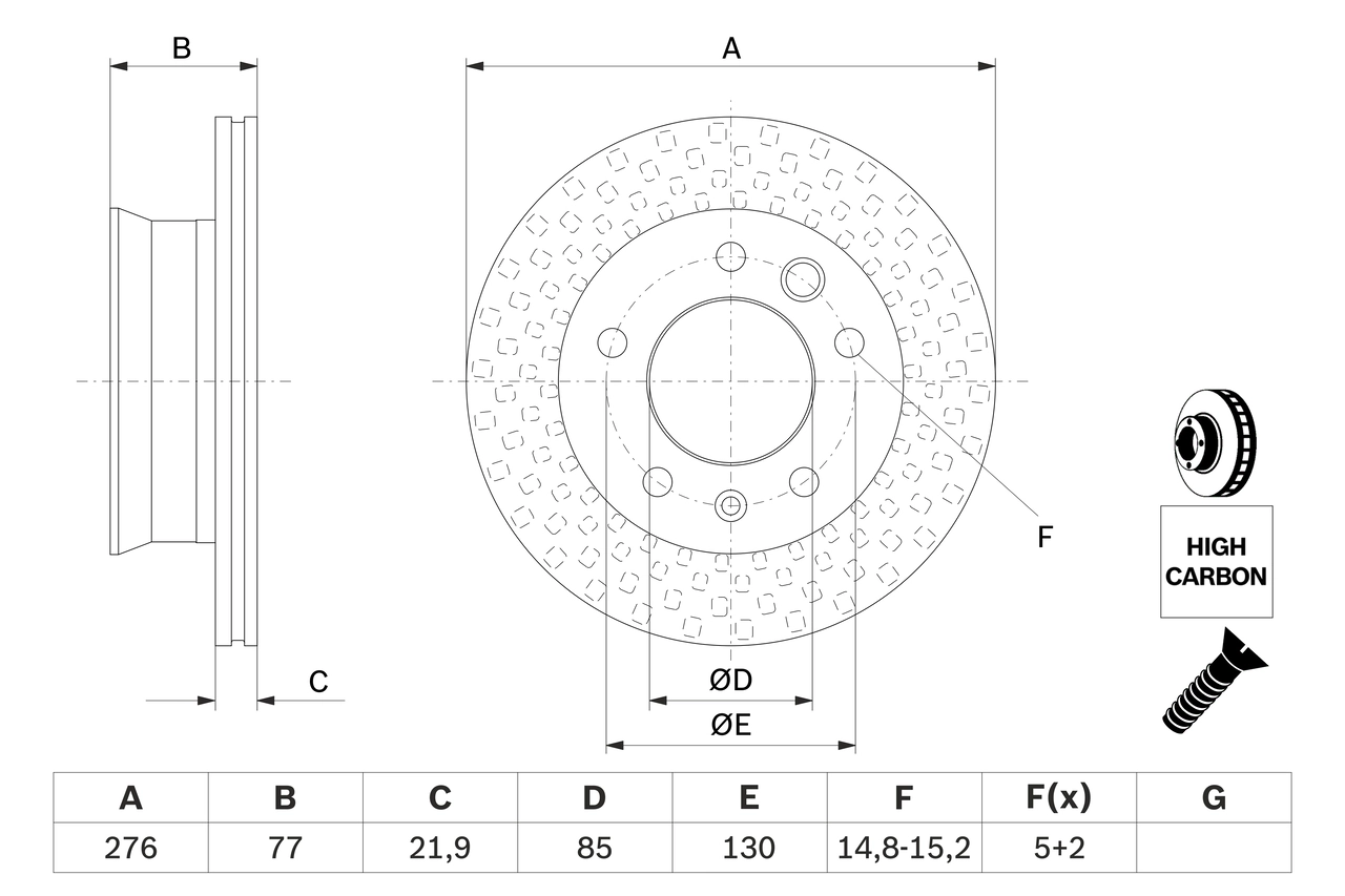 Disc frana