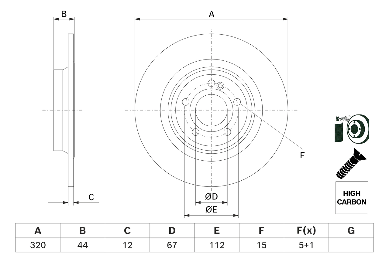 Disc frana