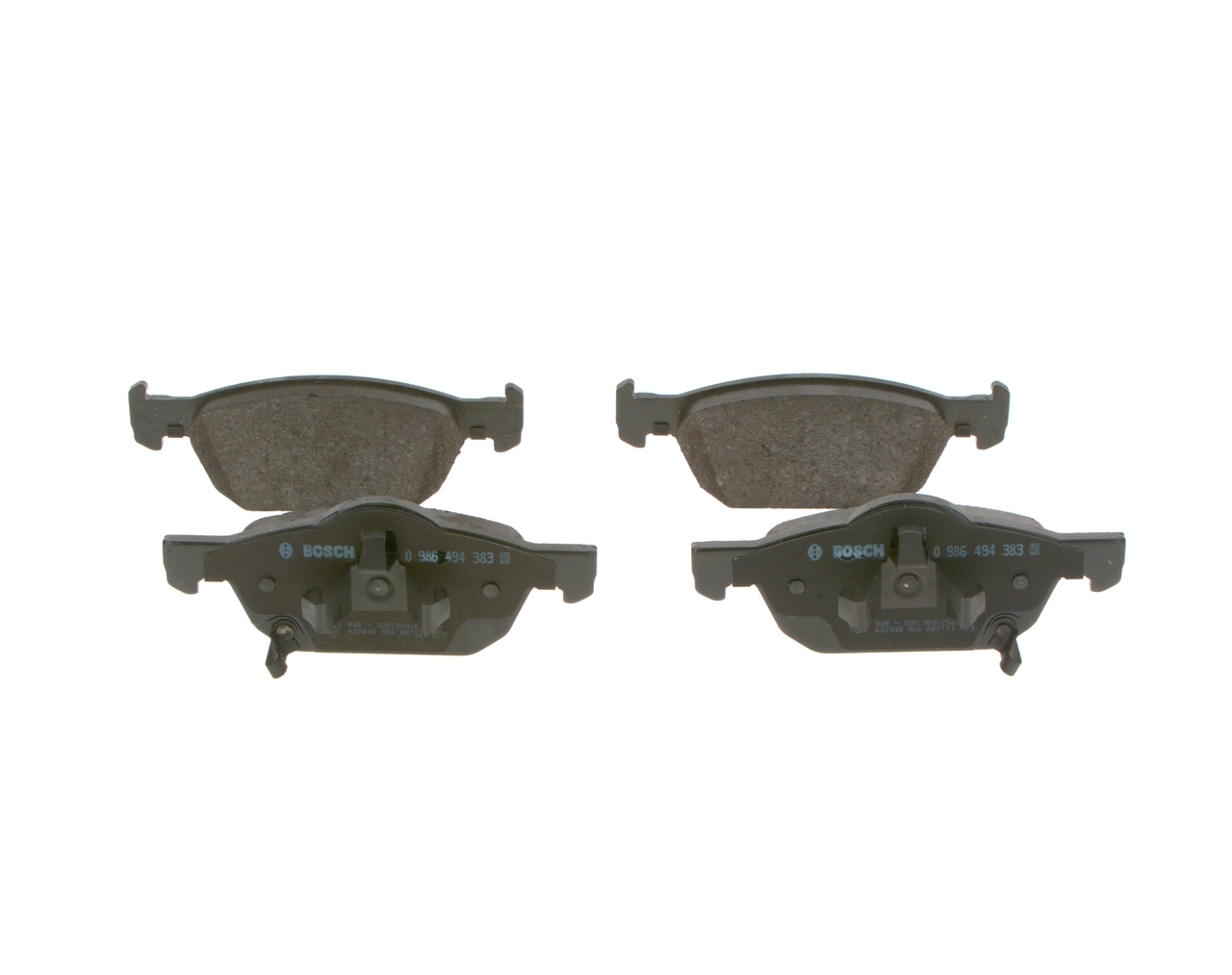 Set placute frana