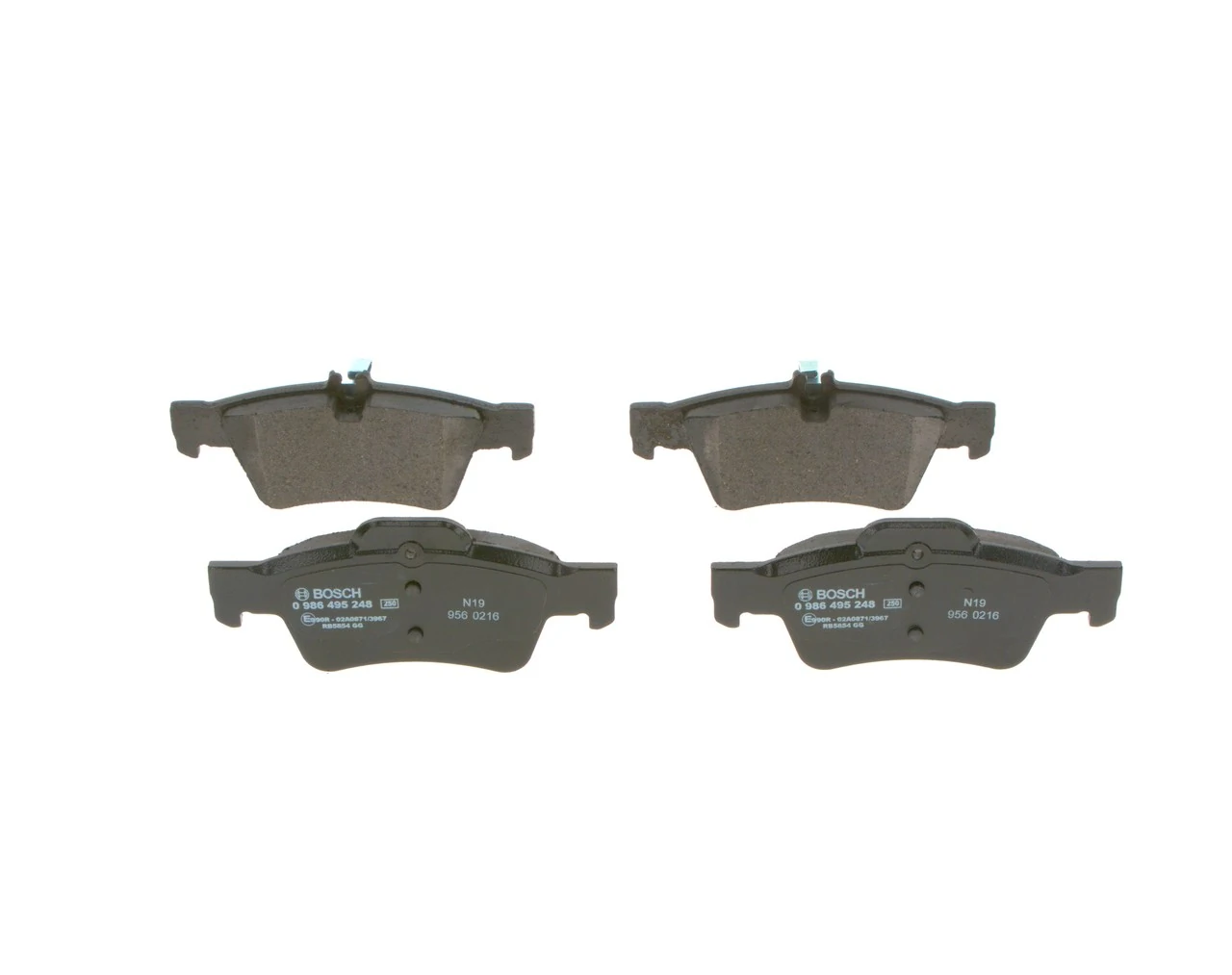 Set placute frana