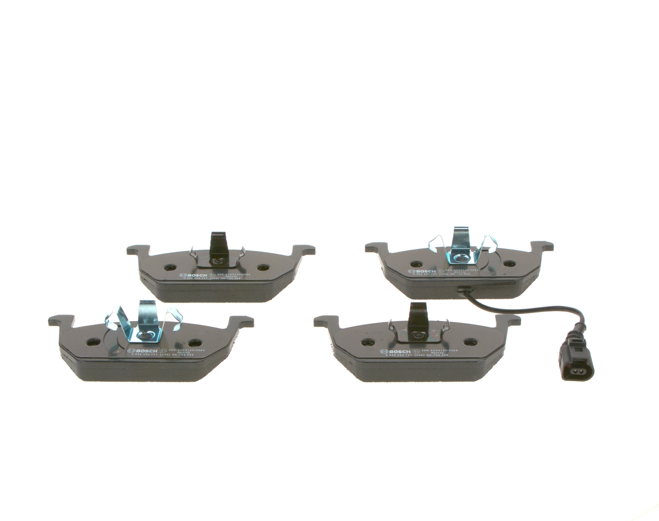 Set placute frana