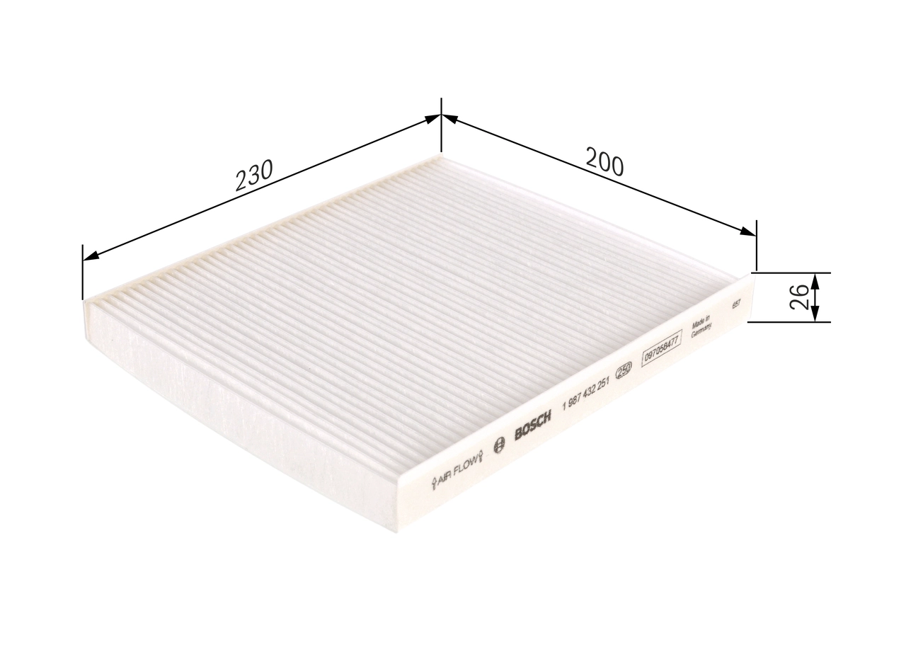 Filtru aer habitaclu