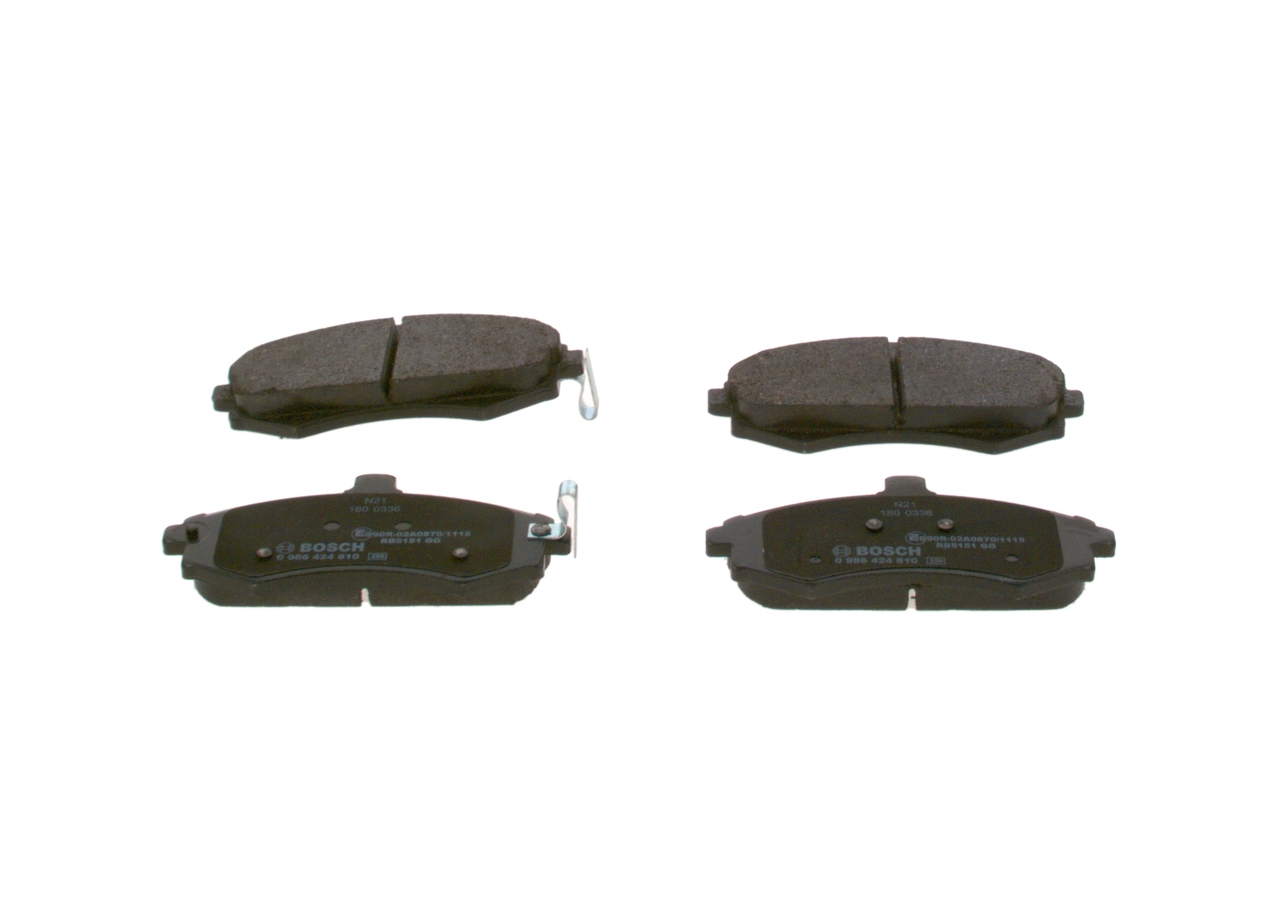 Set placute frana