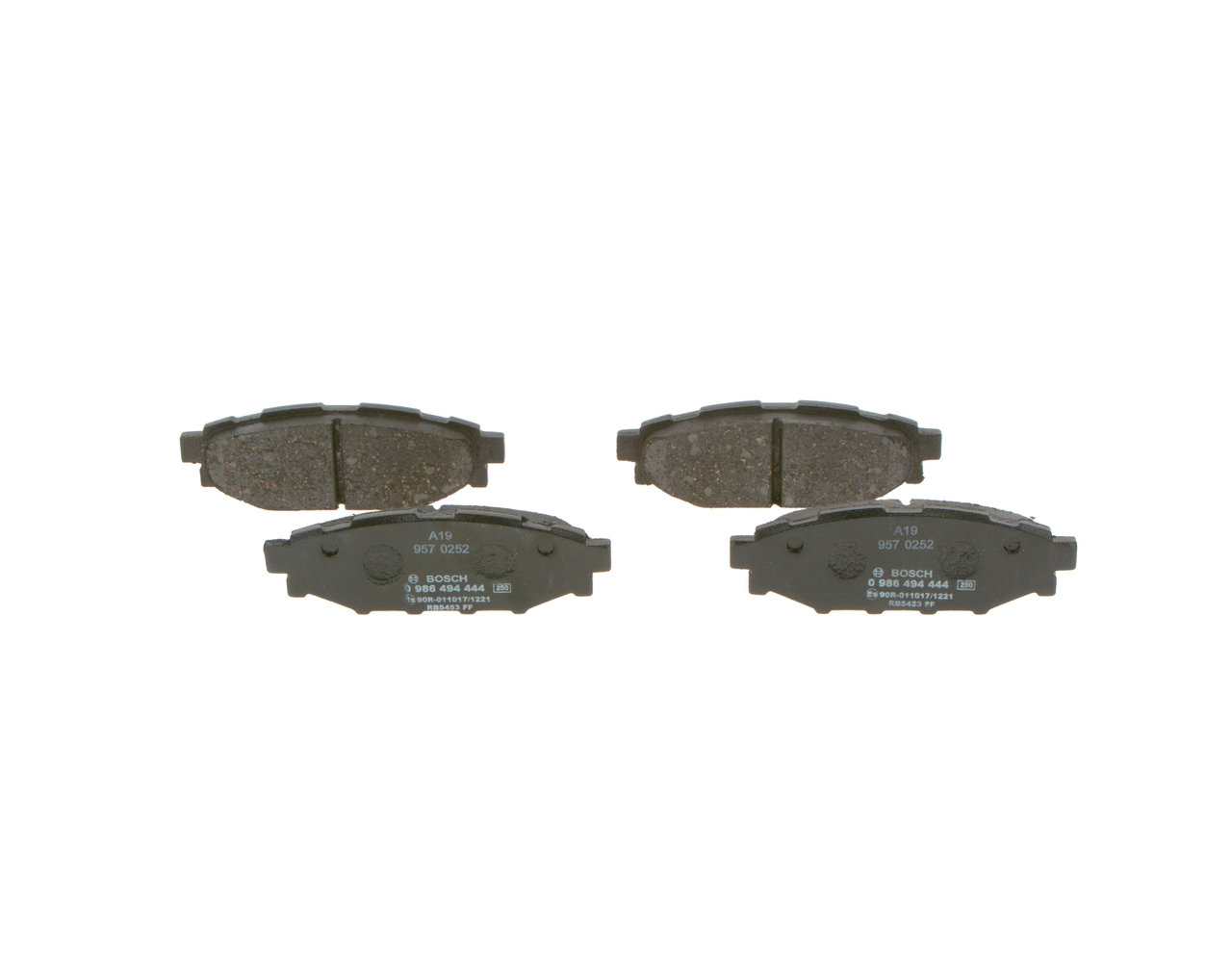 Set placute frana