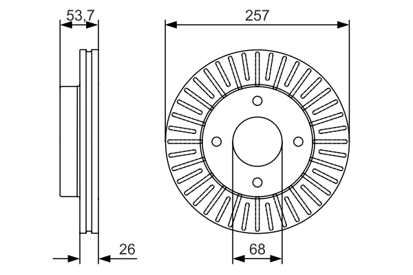 Disc frana