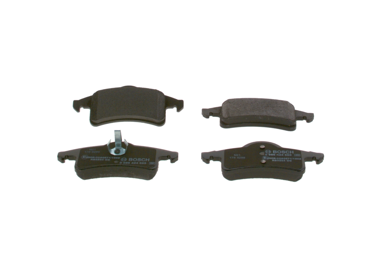 Set placute frana